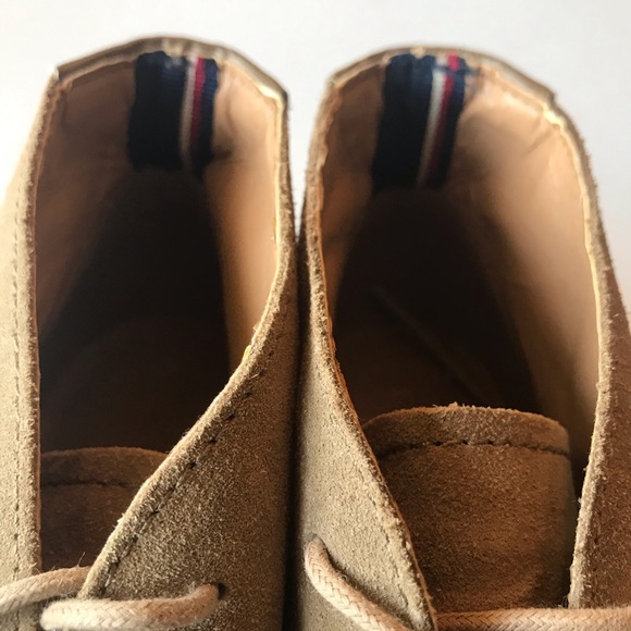 Tommy Hilfiger Taupe Suede Chukka Boots - Picture 8 of 14
